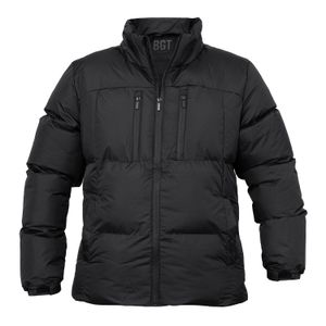 CAMPERA REGGIE NEGRA ABRIGO NYLON HOMBRE URBANO