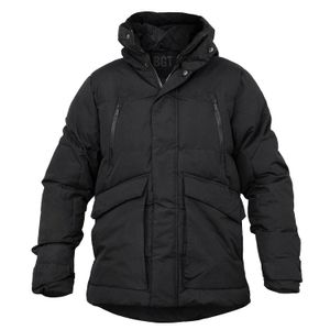 CAMPERA SAUL NEGRA ABRIGO HOMBRE URBANO NYLON