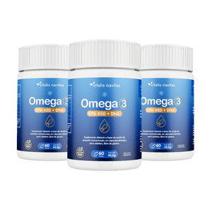 Omega 3 EPA DHA x 3 Frascos