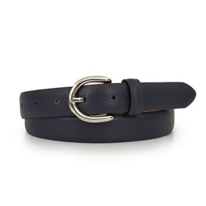CINTURON MAMBA AZUL CUERO MUJER CLASICO ACCESORIO