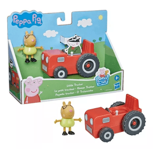 Figura Peppa Pig Vehículo Pequeño Tractor Pedro F2185 Hasbo