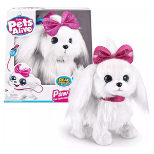 Pets Alive Peluche Lil Paw Paw Perrito Interactivo 6053 Wabro