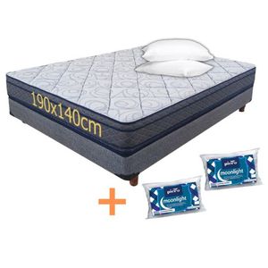 Sommier y Colchón Piero de Espuma 2 plazas Europillow Airflow