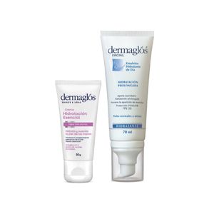 Dermaglos Set Hidratante de Manos + Emulsion Hidratante Dia