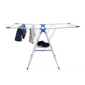 Tender Ropa Tendedero de Pie Plegable con Alas Liviano Waggs