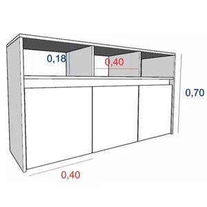 JUGUETERO TABLES 3038EV 3 CAJONES