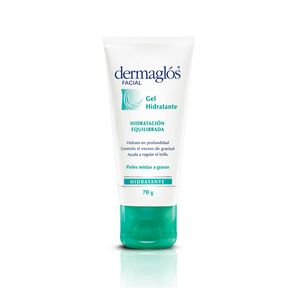Gel Dermaglos Hidratante Limpeza Pieles Mixtas X 70 G