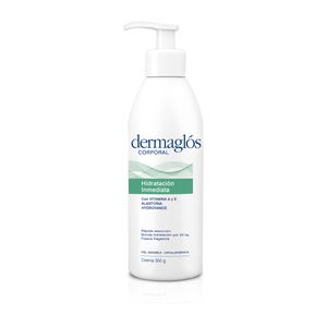 Crema Dermaglos Corporal Hidratacion Inmediata X 300 Ml