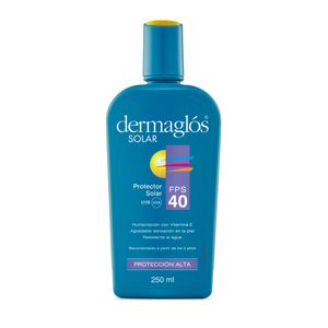 Protector Solar Dermaglos Fps40 Emulsión Piel Sensible