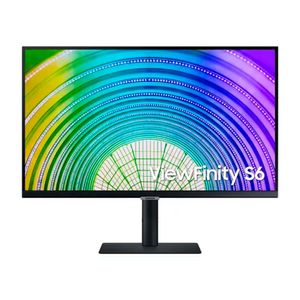 Monitor Samsung Viewfinity S6 27" IPS QHD Negro, Ergonómico, USB Hub, Flicker-Free