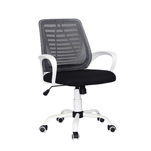 SILLA OFICINA ONEBOX OB-SO7 BAJA NEGRA Y BLANCA