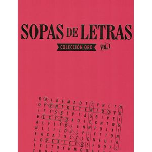 SOPA DE LETRAS VOL 1 COLECCION DE ORO - Equipo Editorial