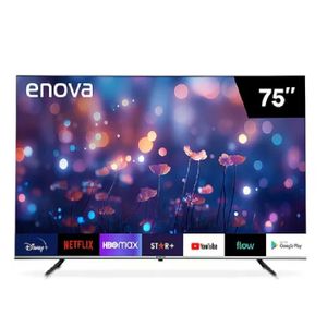 Televisor Enova TE75UA10-TDF 75" 4K-UHD-Android Tv