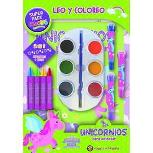 UNICORNIOS PARA COLOREAR - SUPERPACK COLORES - PINGRAY, MARIA JOSE