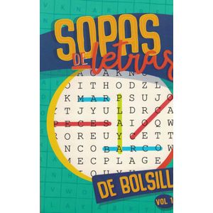 SOPA DE LETRAS DE BOLSILLO VOL 1 - Equipo Editorial