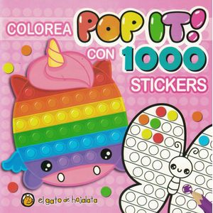 UNICORNIO - COLOREA POP IT! - GATO DE HOJALATA