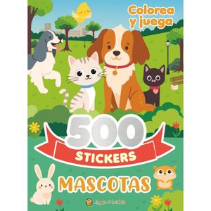 MASCOTAS 500 STICKERS - GATO DE HOJALATA