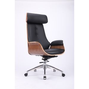 Sillón Wood Presidente Gerencial Con Apoya Cabeza Baires4