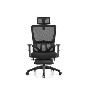 Silla Edison Con Apoya Pie Ergonómica Reclinable Baires4