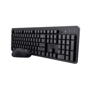 Kit mouse y teclado inalámbricos Trust Ody II negro 25020