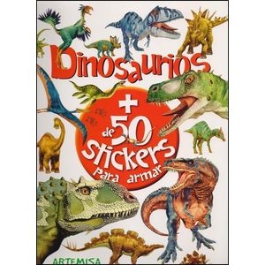 DINOSAURIOS + DE 50 STICKERS PARA ARMAR - Tallarico, Catriel