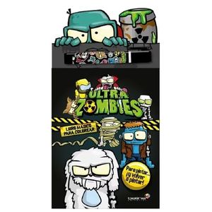 ULTRA ZOMBIES LIBRO MAGICO PINTAR CON AGUA ZOMBIFF - Anonimo