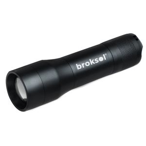 Linterna Led De Mano Broksol Luz Blanca 250 Lm Camping Negro