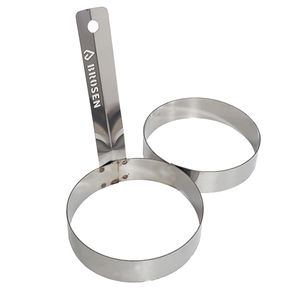 Molde Para Huevo Doble Brosen Acero Inoxidable