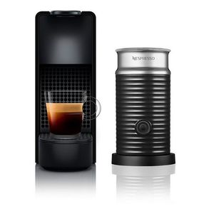 NESPRESSO CAFETERA A3KC30 AR-BK-NE2 ESSENZA MINI BLACK RECTANGULAR+AEROCCINO