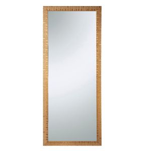 Espejo rectangular 50 x 120 cm dorado Just Home Collection