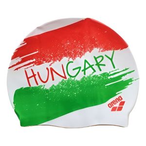 Gorra De Natación Arena Print 2 Silicona Paises Hungary