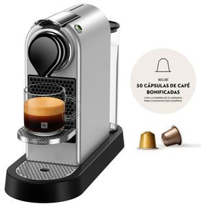 Cafetera Nespresso Citiz Silver C113-AR-SI-NE2