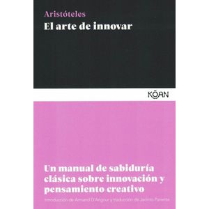 ARTE DE INNOVAR, EL - ARISTOTELES