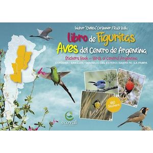 LIBRO DE FIGURITAS AVES DEL CENTRO DE ARGENTINA - DE BOEVER, WALTER