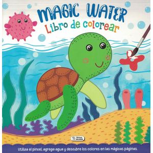 MAGIC WATER LIBRO DE COLOREAR TORTUGA - Anonimo