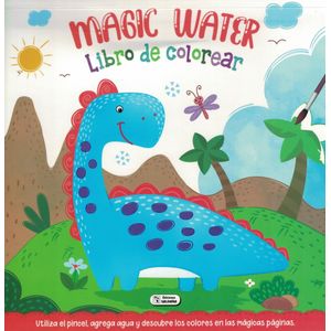 MAGIC WATER LIBRO DE COLOREAR DINOSAURIO - Anonimo