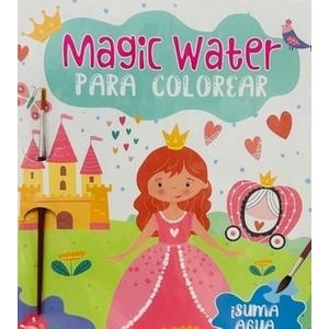 MAGIC WATER PARA COLOREAR PRINCESA - Anonimo