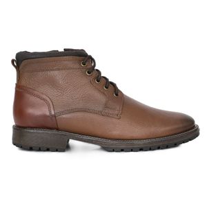 BORCEGO GROSTEN MARRON BOTA HOMBRE CLASICA CUERO