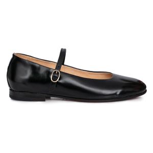 CHATITA LIRIO NEGRA ZAPATO CUERO VESTIR CLASICO