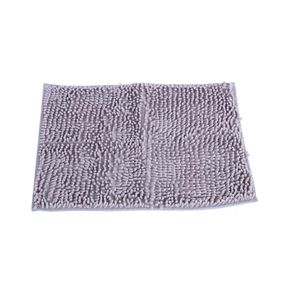 Alfombra Para Baño Super Absorbente Gris