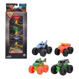 Monster Jam - Vehículos Pack X4 -98950 Vulcanita