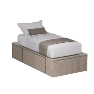 CAMA EMC CUBO PREMIUM 1 PLAZA C 3 CAJONES Y 1 ZAPATERO BÁLTICO (CAMAPRO1BALT)