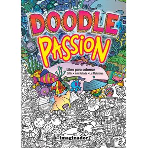 DOODLE PASSION- LIBRO PARA COLOREAR - ZIFFLIN