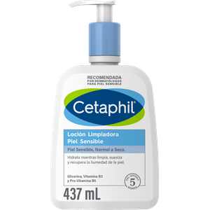 Cetaphil Locion Limpiadora Facial Piel Sensible 473ml