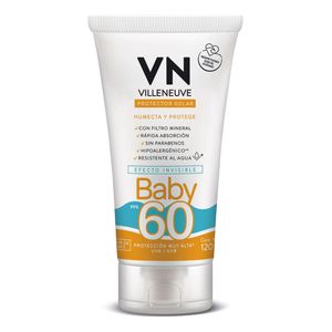 Protector Solar Baby Fps 60 Villeneuve Vn X 120ml