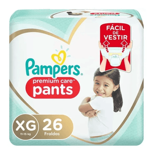 Pañales Pampers Premium Pants Extra Grande x26un