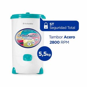 Secarropas Columbia HTS-5503 5,5 kg Turquesa Océano