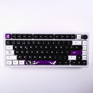 Teclado 9z Ghoul Blanco Tkl Mecanico Wireless