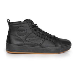 ZAPATILLA NISEN BLACK BOTITA HOMBRE CUERO ZAPATO