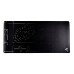 Mousepad 9z Pro Minimal 91x43 Cm Negro Con Diseño